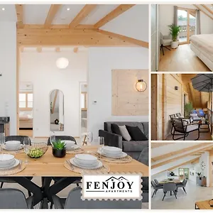 Apartment Fenjoy: Ferienapartment Mit Bergblick / Balkon / Bbq, Bernau am Chiemsee